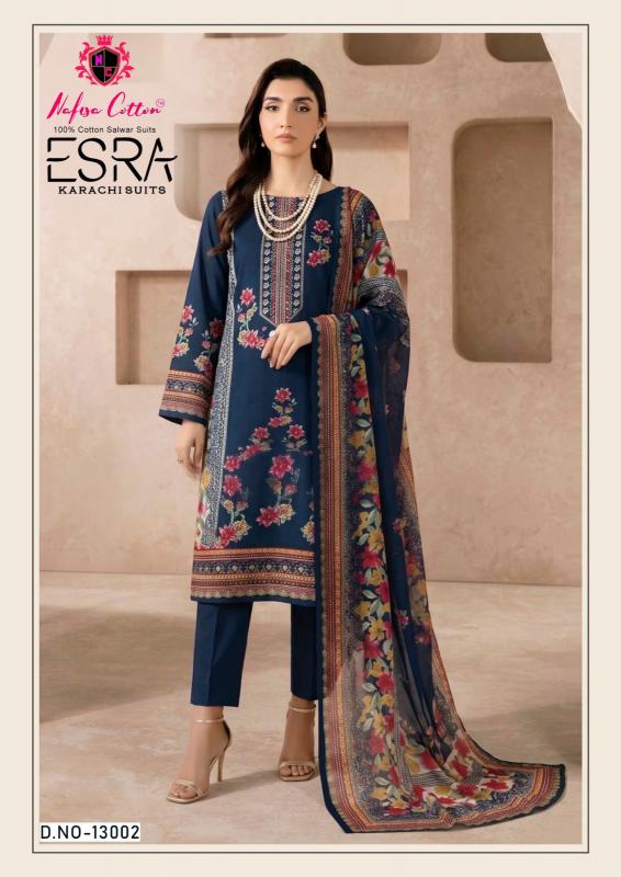 Nafisa esra vol 19 designer dress material wholesaler in mumbai